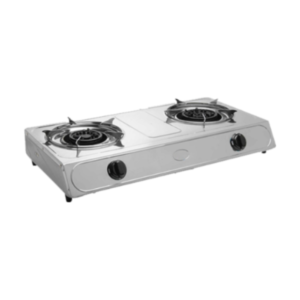 2 plate gas cooker (Steel)