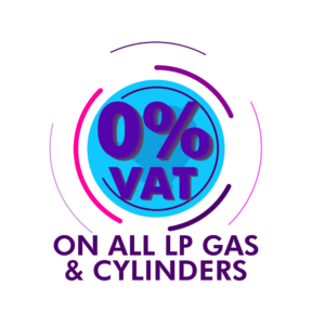 0 percent vat on all LP Gas and Cylinders